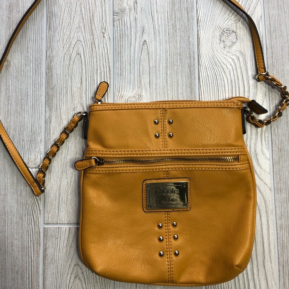 Nicole by Nicole Miller Handbags - Mustard colored Nicole Miller crossbody purse
